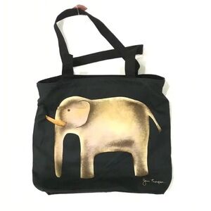 Jim Thompson Elephant Canvas Bag ❤️